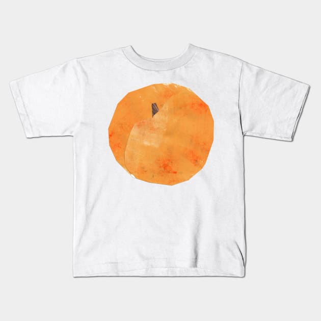 Apricot Kids T-Shirt by Babban Gaelg